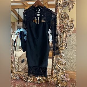 Akira lace sleeve bodycon dress size M
